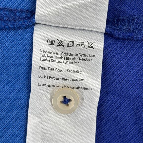 Joules Filbert Polo Shirt Mens Size US L Blue Stripe Cotton Classic Fit UK XL - Picture 15 of 15